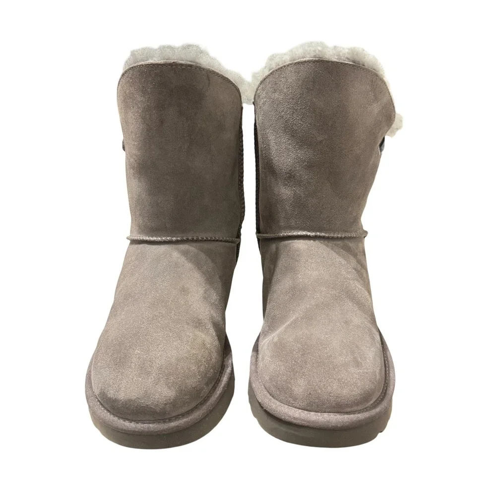 UGG Australia Constantine Charcoal Suede Lace Up Boots Size 9‎